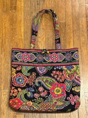 Vera Bradley Retired Symphony in Hue Shoulder Tote